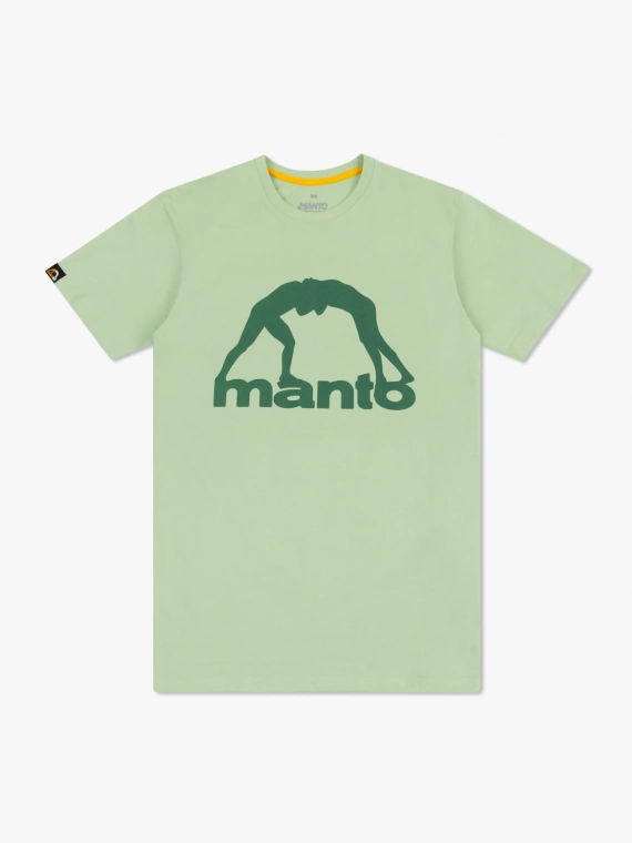 MANTO t-shirt VIBE 25 mint green-green