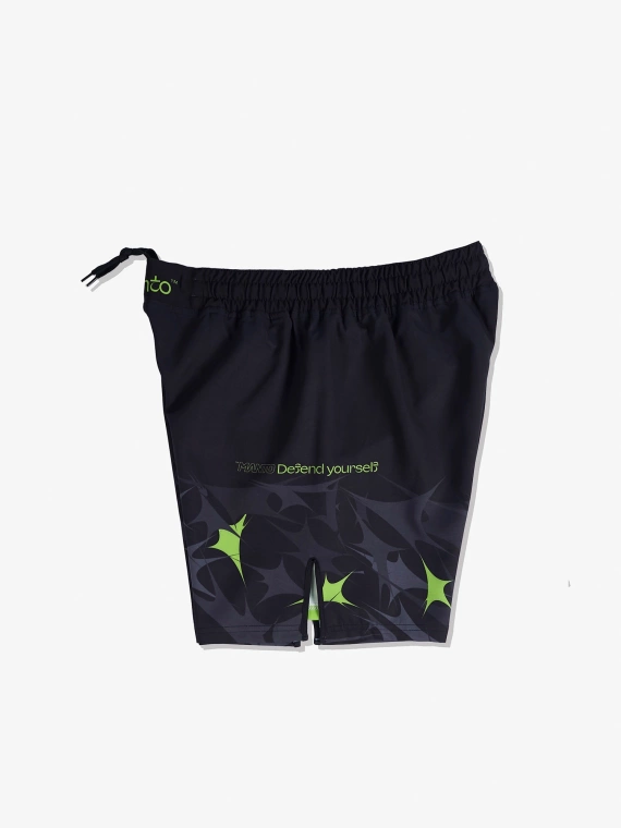 MANTO fight shorts TERRA black